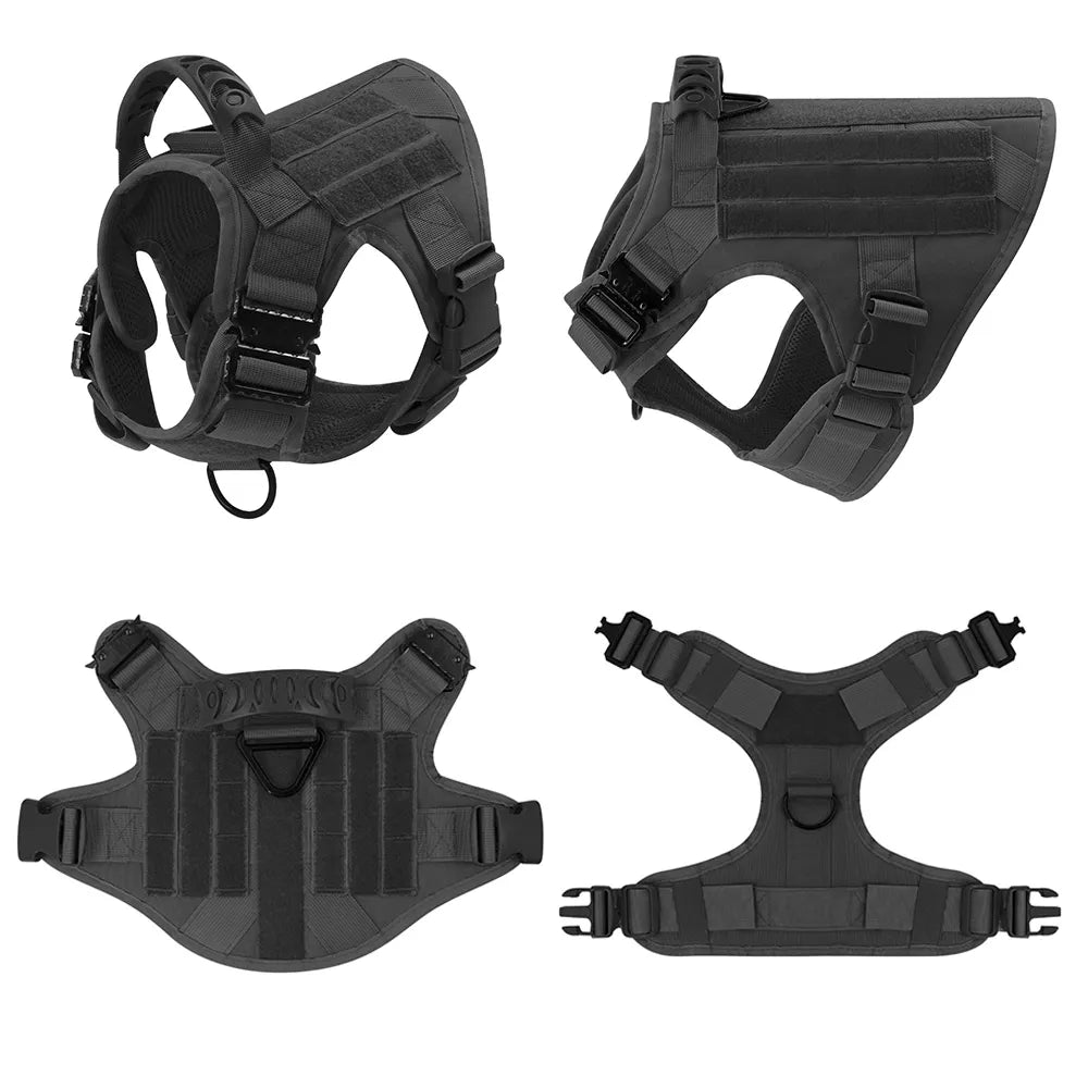 Dog Vest Harness And Collar Set