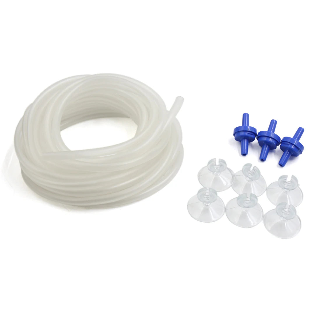 UXCELL 4-5mm Flexible Silicone Oxygen Pump Hose Air Bubble Stone Fish Tank Pond Pump Tube Aquarium Air Pump Accessories Set