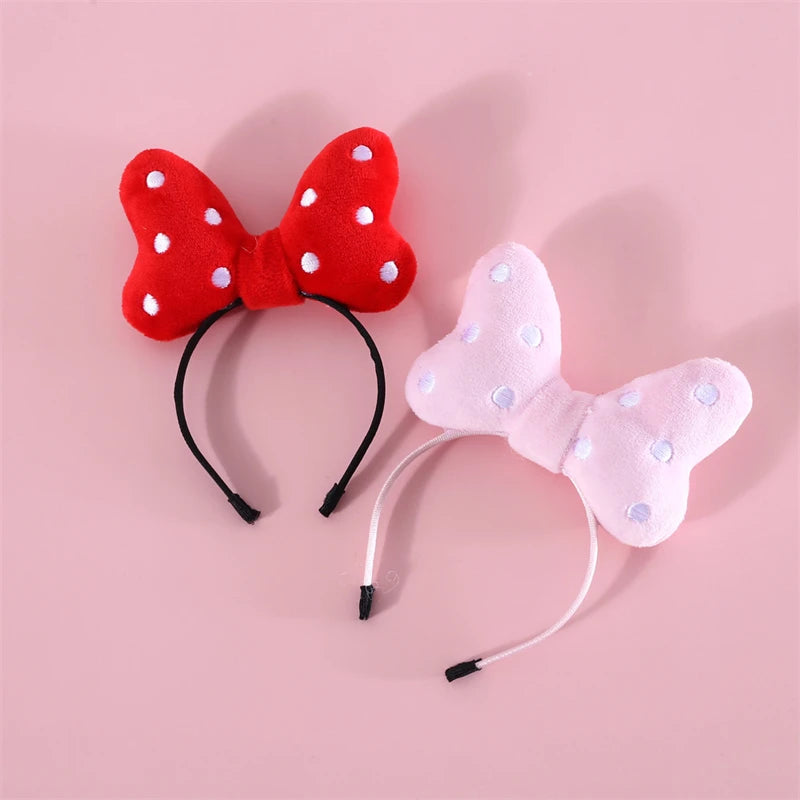 Lovely Bow Tie Hair Hoop for Cats Princess Cat Party Head Wear Pet Gifts Small Medium Dogs Accessories Elastic Cats Pet Products