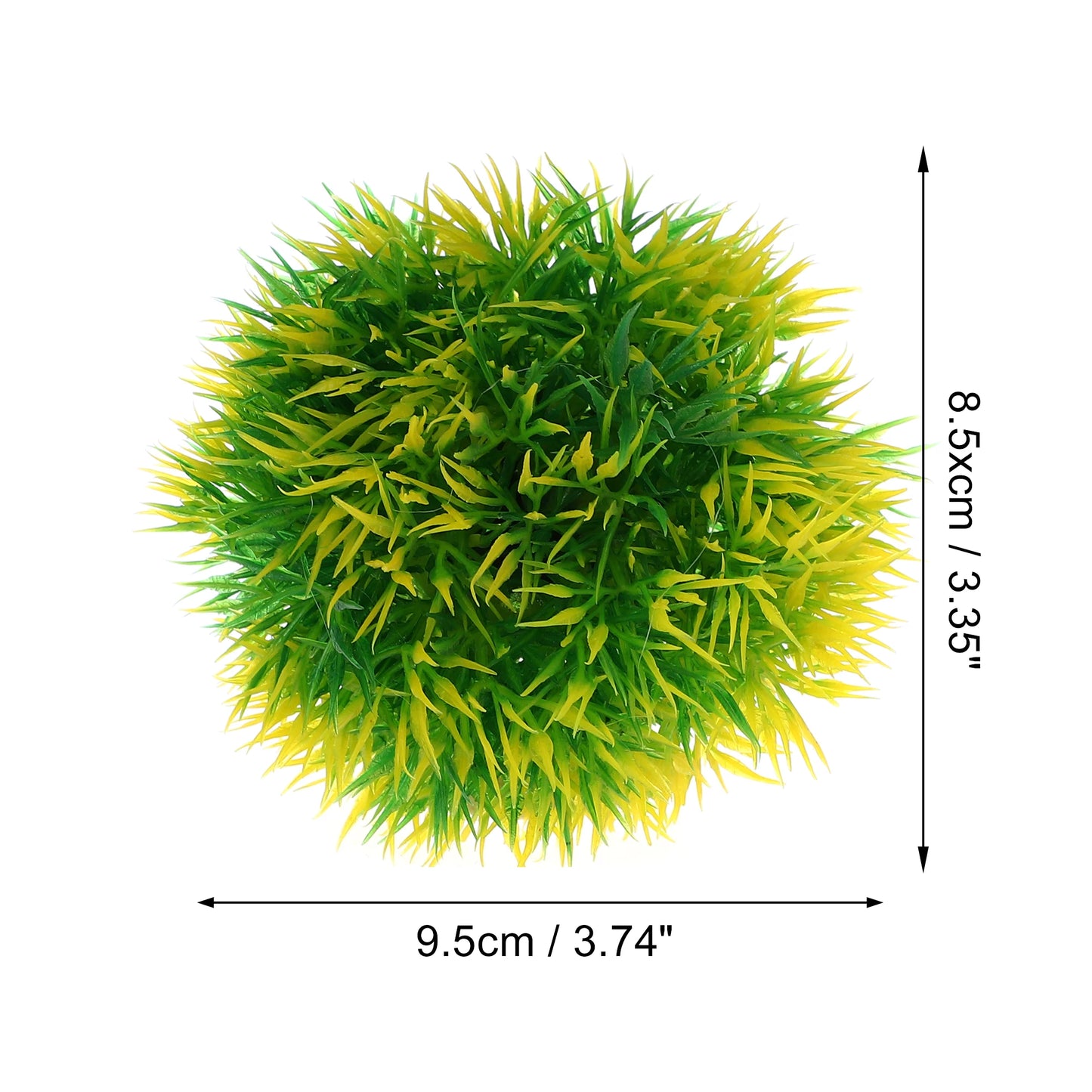 UXCELL Aquarium Artificial Plastic Lawn Water Weeds Ornament Grass for Fish Tank Landscape Plants Decoration Accessories