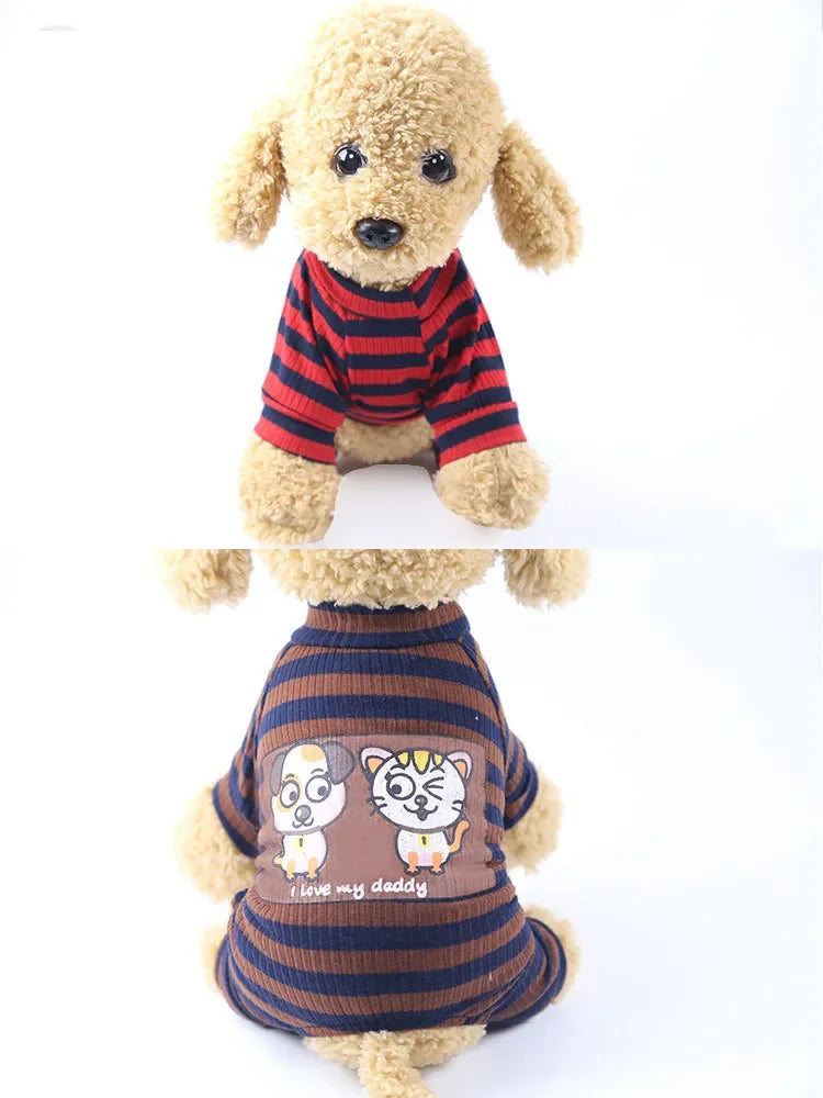 Summer Dog Clothes Puppy Pet Clothes Fashion Clothing For Small Medium Dogs Winter Chihuahua Clothes Classic Outfit Ropa Perro