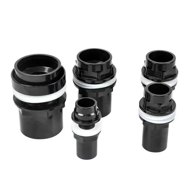 1Pcs 20-50mm Aquarium PVC Water Tube Connectors Thicken Fish Tank Pipe Drainage Connector Garden Drain Pipe Adapter Accessories