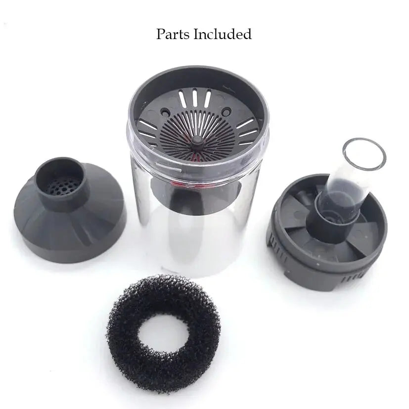 Aquarium Filter Fish Poop Stool Toilet Manure Suction Separator Filter Collector Fish Tank Cleaning Sponges Filters Oxygen Pump