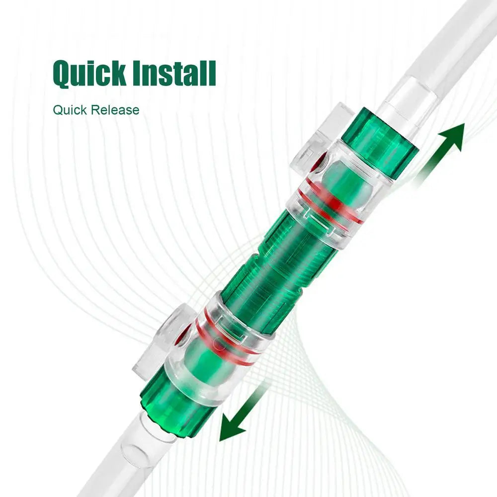 Aquarium Filter Water Valve Hose 12/16mm FlowControl Double Tap Quick Release Connector Fish Tank Hose Pipe Filter Valve