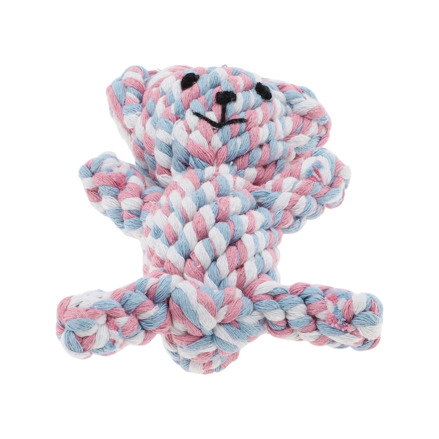 Uxcell Dogs Chew Toys Teeth Cleaning Cotton Rope Puppy Teethings Chewer Durable Braided Bite Resistant Chewing Doll Pet Supplies