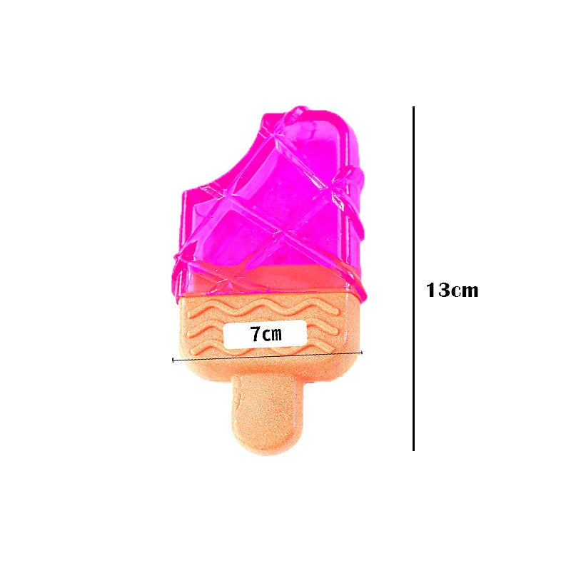 Cute Fruit Shape Pet Dog Toys Molar Accessories Summer Cooling Chew Toy for Husky French Bulldog Bite Resistant Pet Products