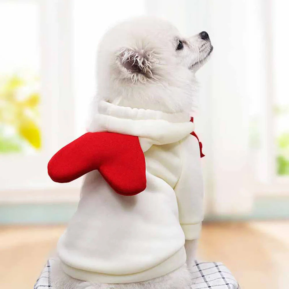 Cute Fruit Pet Costume Dog Clothes for Small Dogs Warm Fleece Doggy Hoodies Pet Dog Cat Clothing Puppy Sweater for Chihuahua Pug