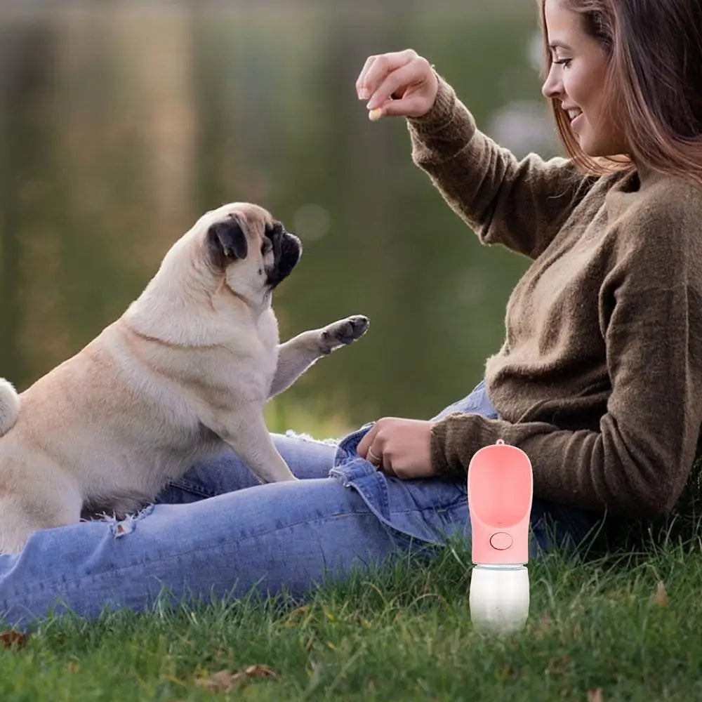 350ml Dog Water Bottles For Walking Leak Proof Portable Dog Water Dispenser Drinking Pet Water Container for Puppy Small Medium