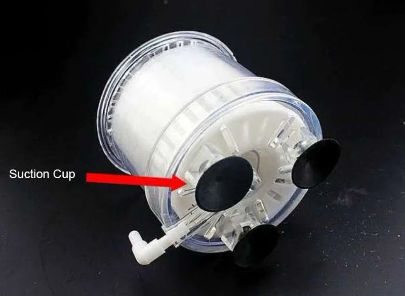 Double Aquarium Filter Fish Tank Shrimp Pond Air Pump Biochemical Sponge Filter Bio Sponge Filters Aquarium Filtration Material