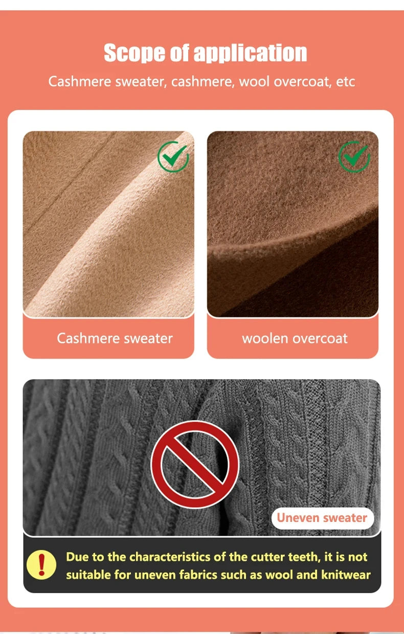 1pc Portable Lint Remover Carpet Wool Coat Clothes Manual Shaver Removal Scraper Cleaning Tool Pet Hair Remover Brush