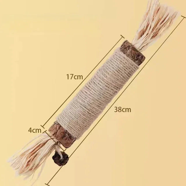 Cat toys polygonum wood tartar stick teeth cleaning tartar fresh breath teething stick pet supplies polygonum wood tartar teasin