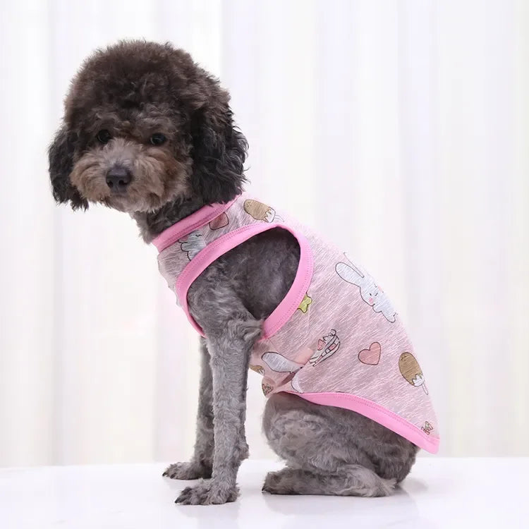2023 New Classic Stripe Shirt Dog Clothes For Small Dogs Summer Chihuahua Tshirt Cute Puppy Vest Yorkshire Terrier Pet Clothes