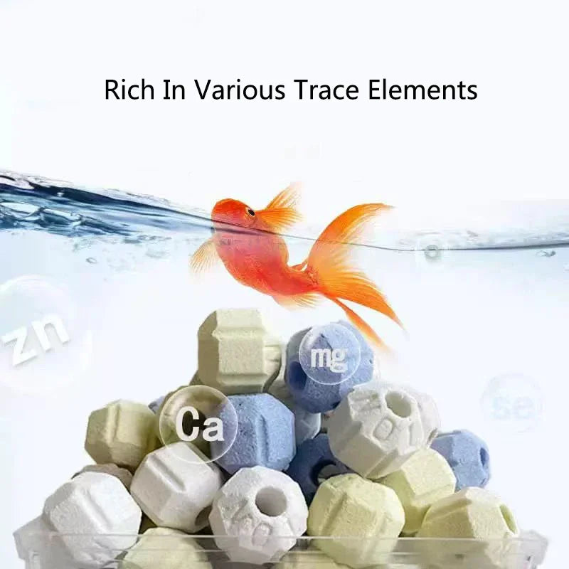 200/300/500g Nano Aquarium Fish Tank Filter Media Hollow Particles Biological Ball Bio filter for Aquarium Accessories New