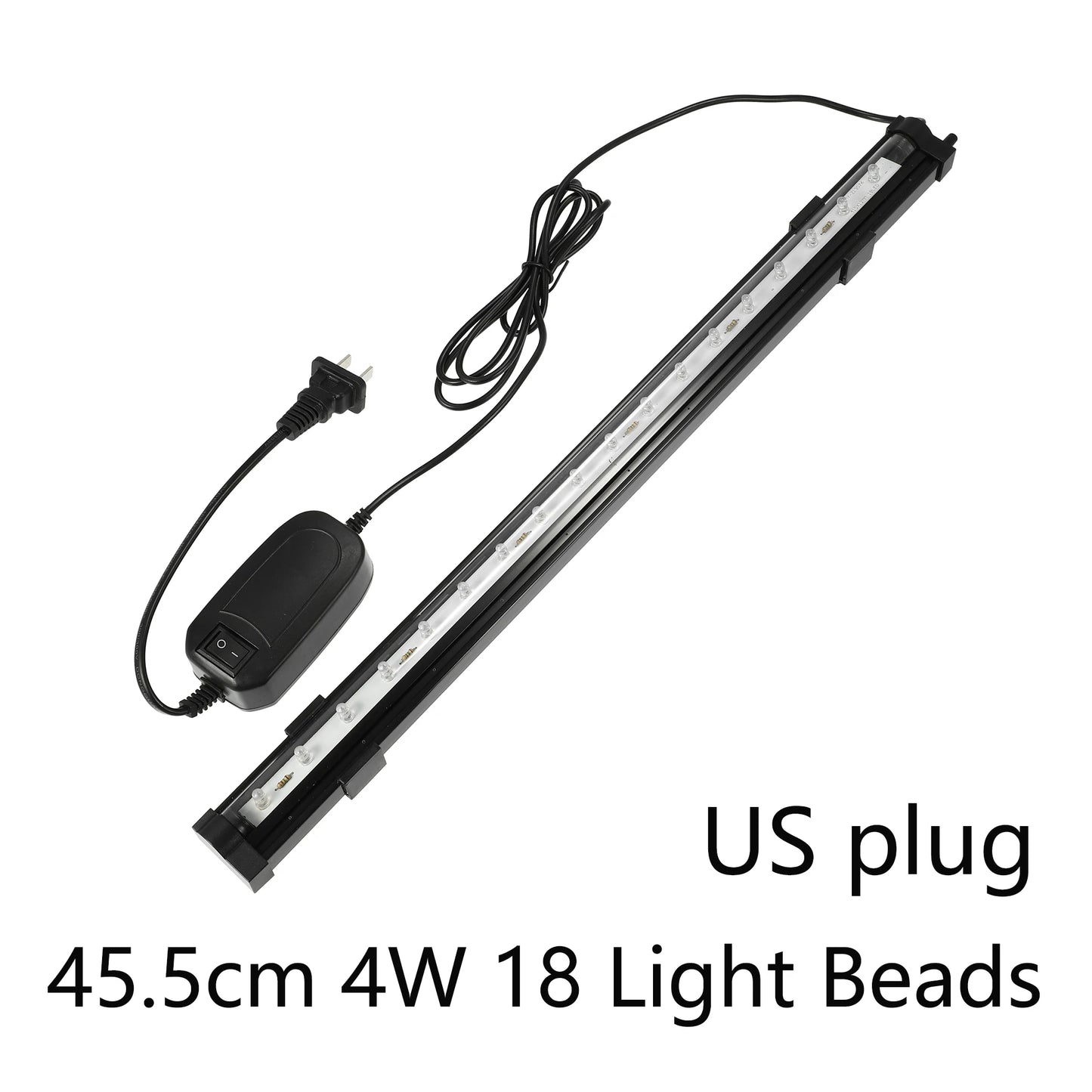 UXCELL 15-116CM Aquarium LED Light Full Spectrum Fish Tank 7-36 Light Beads Decor Colorful Lighting Lamp Plant Grow Tools