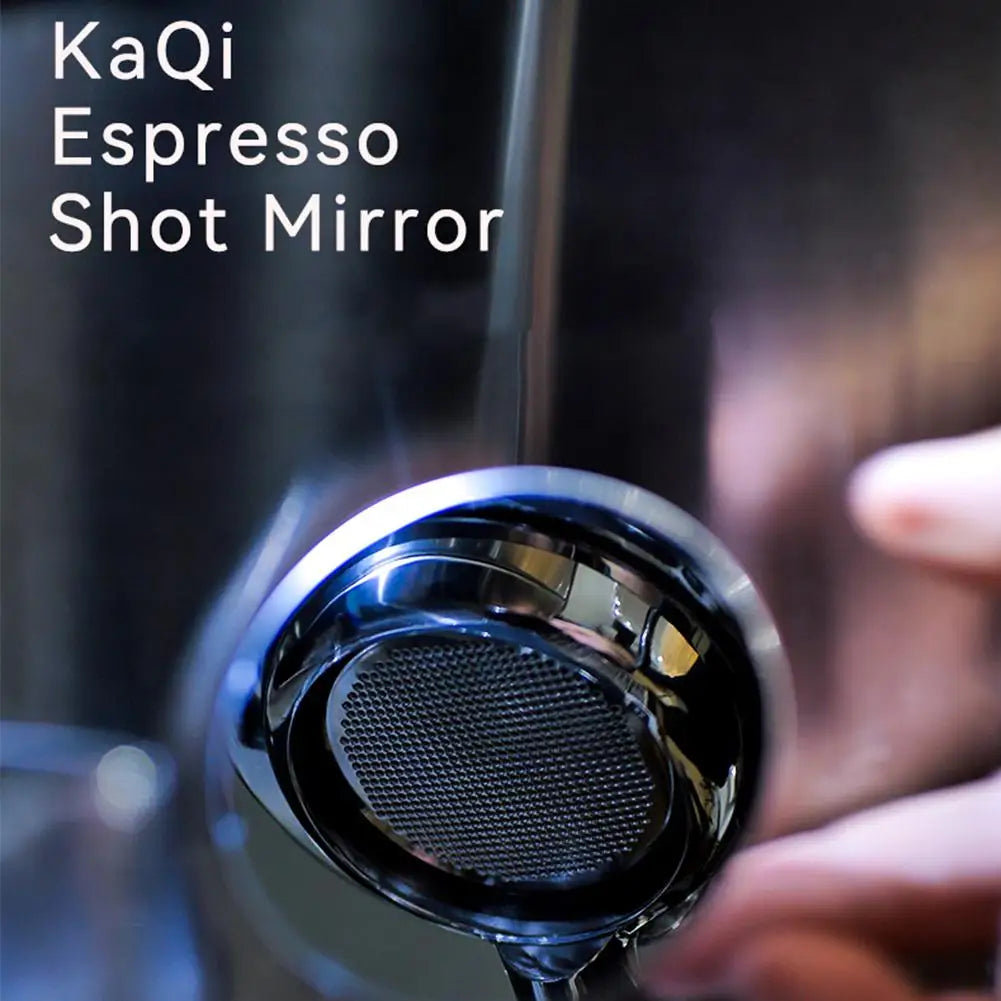Coffee Extraction Mirror Stainless Steel Rotating Magnetic Suction Bracket For Bottomless Magnetic Base Espresso Shot Mirro M3R1