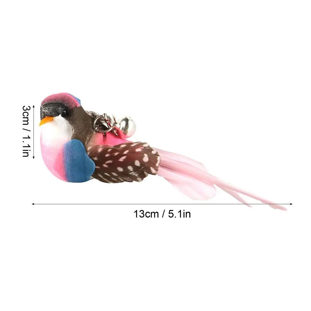 Replacement Head For Funny Cat Stick Toy Various Kinds Cats Rod Feather Birds Teaser Toy For Kitten Pets Toy Supplies