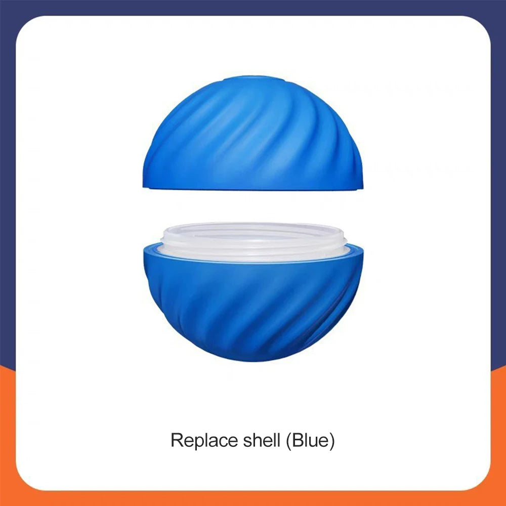 Intelligent dog toy ball automatic electronic interactive training pet toy sports ball rechargeable(including shell replacement)