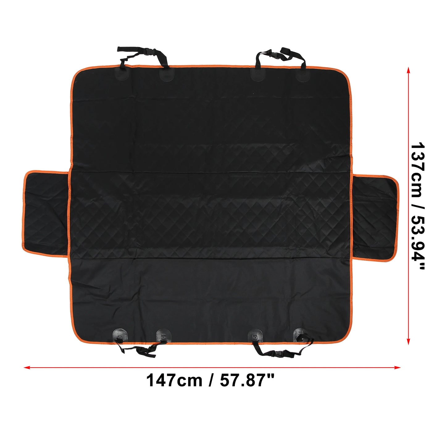UXCELL Dog Car Seat Cover Waterproof Pet Travel Trunk Mats Dogs Protector Hammock Car Rear Back Mat Safety Accessories