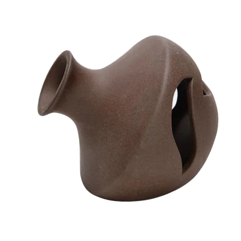 Great Ceramic Aquarium Decoration Fish Shrimps Shelter House Pottery Scorpion House Canister Simulation Stone Fish Tank Decor