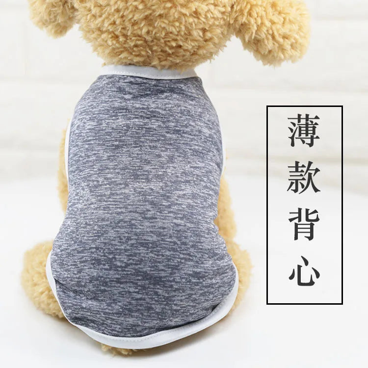 2023 Hot Cute spring summer Dog Clothes Printed Camouflage Mesh Dog Vest For Small Medium Dogs Coat Jacket Puppy Costume Vest