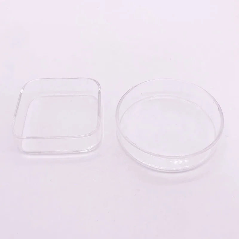 Transparent Aquarium Fish Tank Shrimp Food Feeding Circle Glass Feeder Floating Bottom Feeder Fish Shrimp Aquarium Accessories