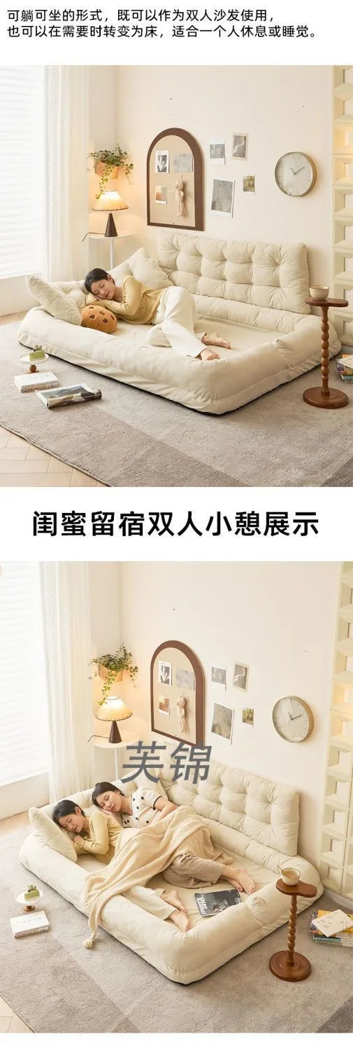 1 Human Kennel Lazy Sofa Recumbable Sleeping Tatami Double Small Apartment Rental House Room Bedroom