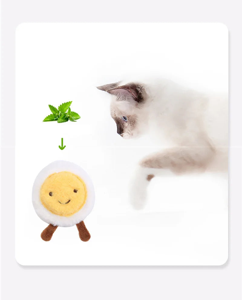Rice Ball Tasty Food Toys For Dog Teeth Cleaning Soft Cotton Cat Products Catnip Puppy Pet Item Squeaky York Dog Accessories