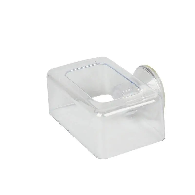 1Pcs Fish Feeding Aquarium Feeding Ring Fish Tank Station Floating Food Tray Feeder Aquarium Accessory with Strong Suction Cups