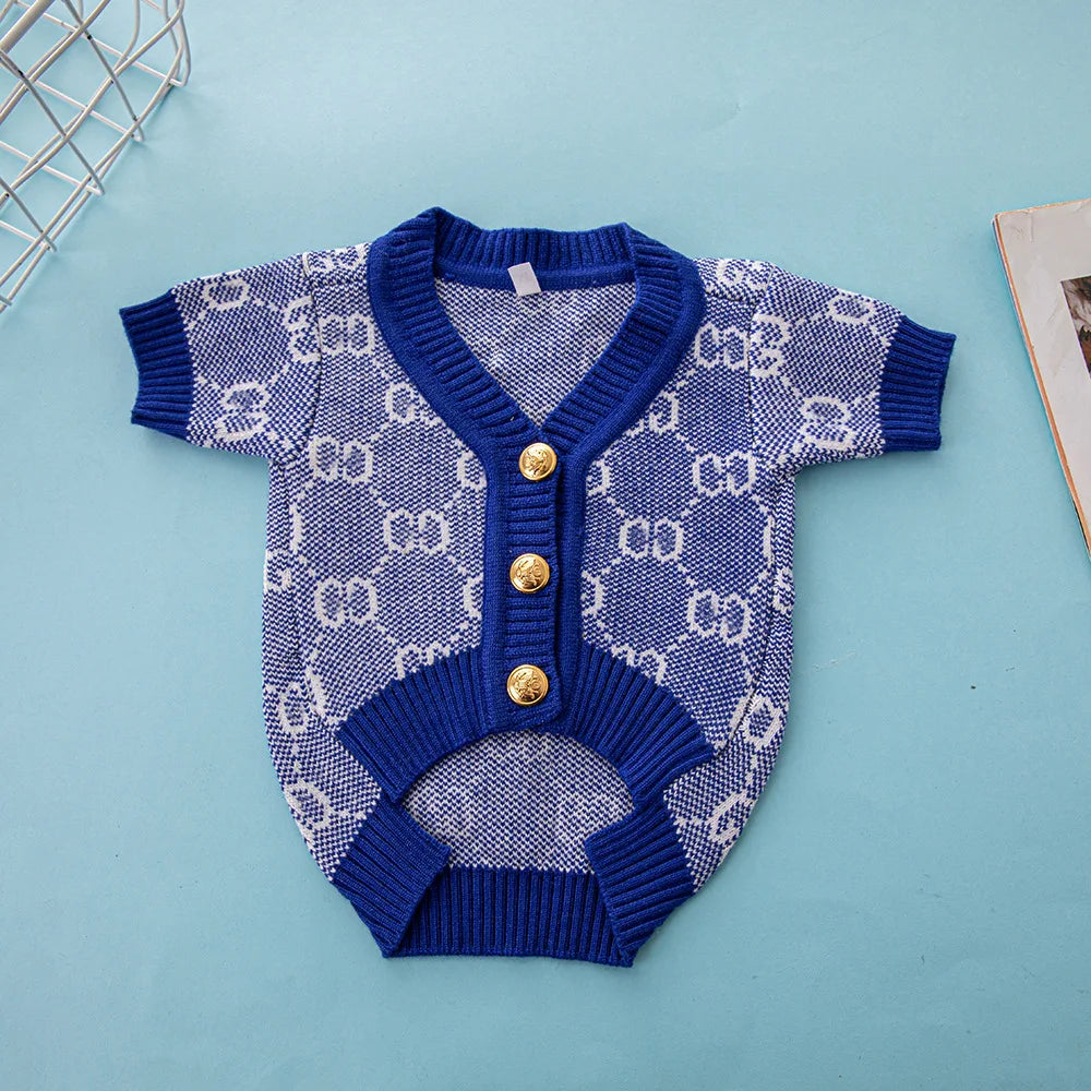 The New Dog Sweater Pet Clothes Parent-child Wear Autumn and Winter Leisure Seven Sizes
