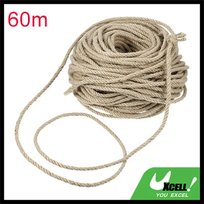 UXCELL Cat Natural Sisal Rope Scratching Rope Post Tree Replacement Climbing Frame Sofa protector Robe 6mm Cat Accessories
