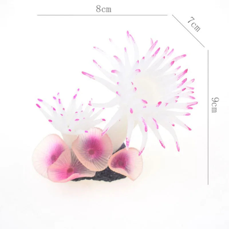 Artificial Underwater Coral Aquarium Fish Tank Simulation Decoration Aquarium Backgrounds Plants Water Grass Accessories Home