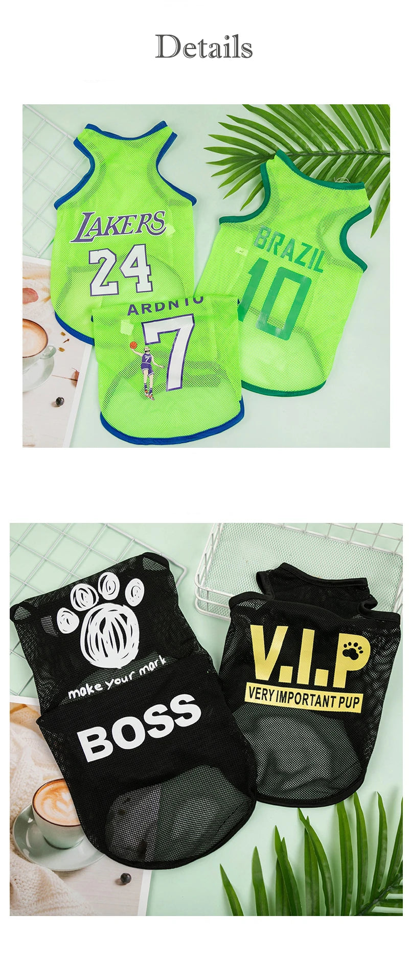 Sports Mesh Pet Clothes for Cats Number Print Sphinx Cat Vest Unisex Ice Cool York Dog Overalls Breathable Puppy Summer Clothing