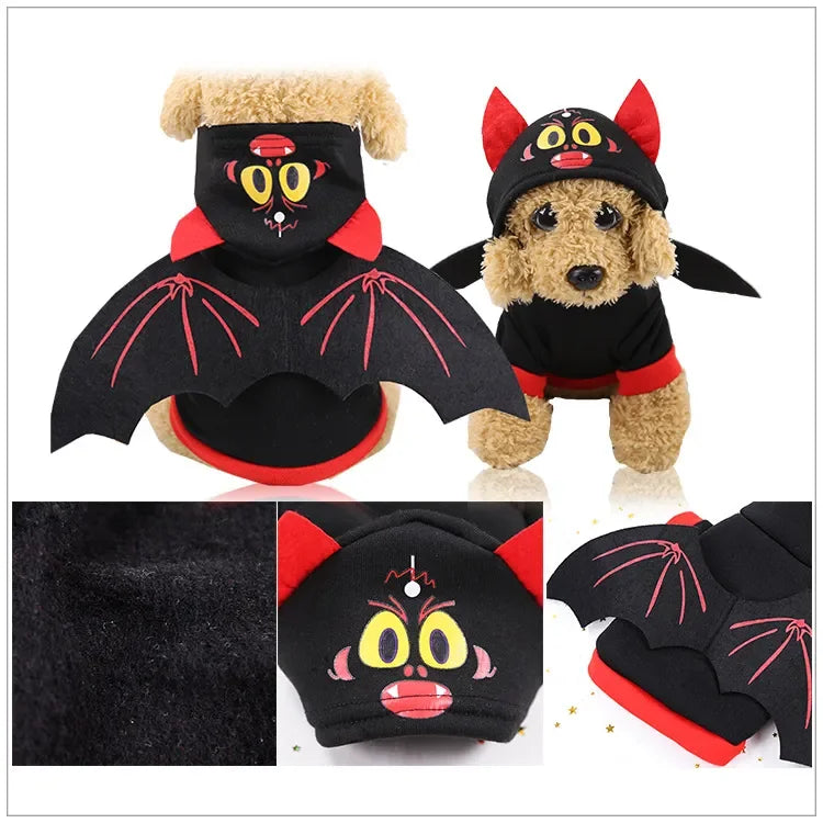 New Dog Clothes Autumn Winter Pet Products Pets Coats Soft Cotton Hoodies For Small Dogs Chihuahua Clothes Cartoon Pet Outfit