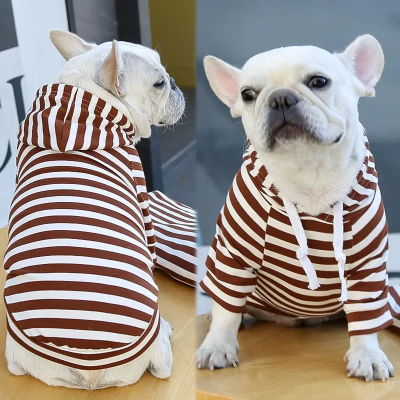 2023New Spring Summer Dog Hoodies Puppy Small Dog Costume Shirt Yorkshire Terrier Pomeranian Bichon Poodle maltese Clothing Coat
