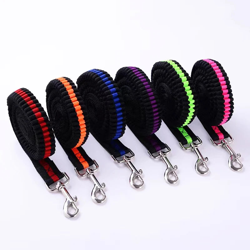 190cm Elastic Dog Leash Pet Cat Puppy Anti Dash Pull Dog Lead Leash Retractable Leash For Rabbit Hamster Small Pets Dropshipping