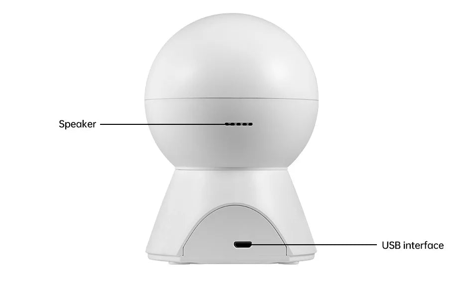 KERUI WiFi IP Pets Camera Home Security Dog Cats Camera Tuya Smart 4K 8MP HD Video Night Vision Surveillance AI Alerts Mini Cam