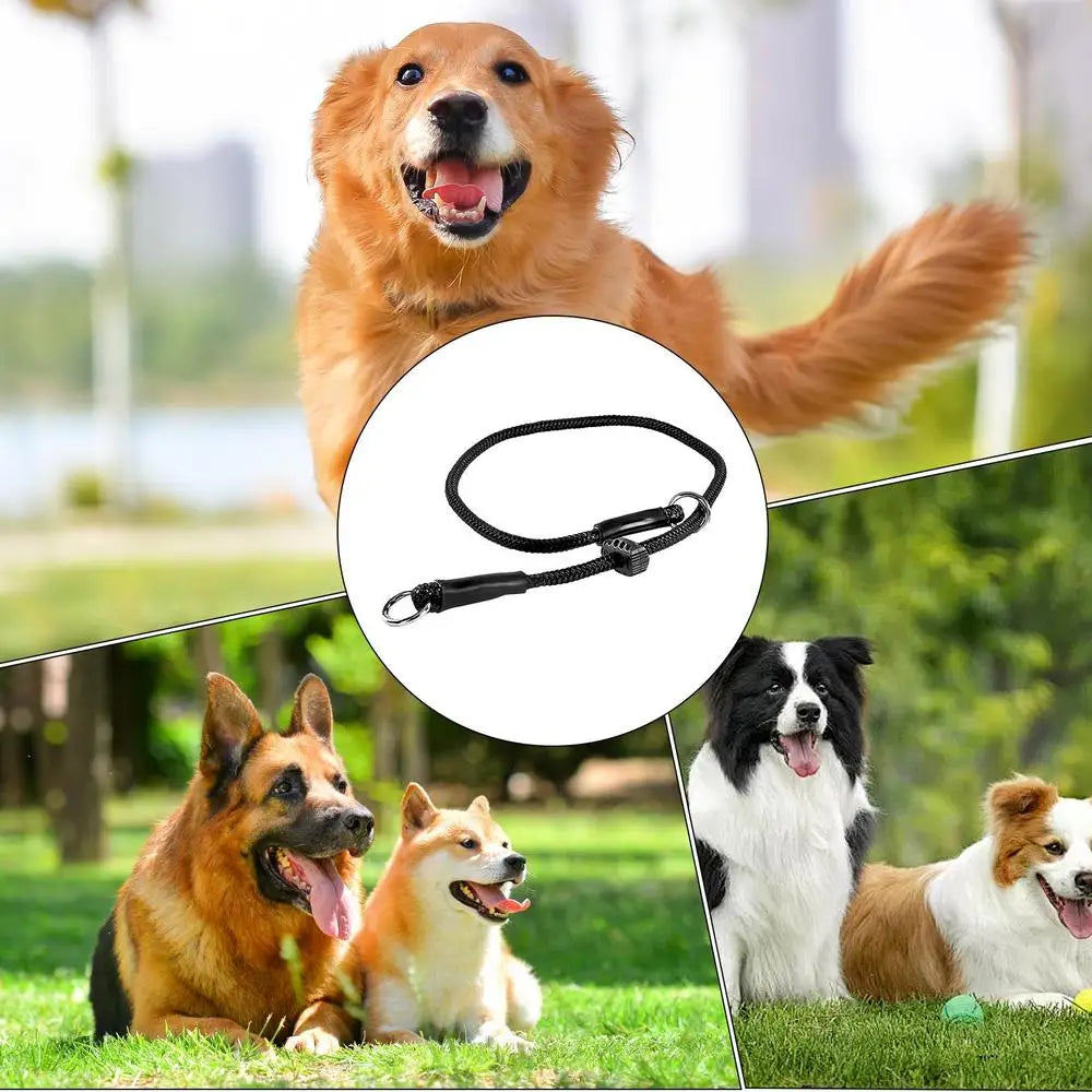 Traction Rope For Dog Long Dog Rope Recall Training Leads Dog Tie Out Rope With Padded Handle Easy Control For Large Medium Dog