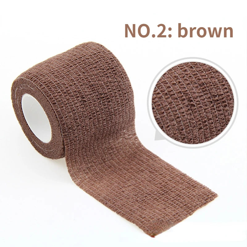 Sports Bandage Elastic Elastoplast Self Adhesive Tape Protect Wrist Palm Finger Arm Shoulder Knee Ankle Pets Leg Tattoo Safety