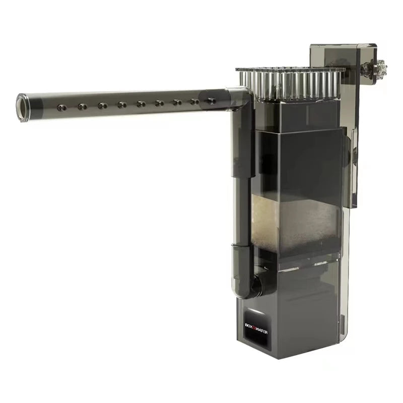 6W Aquarium Surface Oil Skimmer Filter Mute Auto Oil Film Processor Remove Tool for Aquarium Fish Tank Water Filtration 220-240V