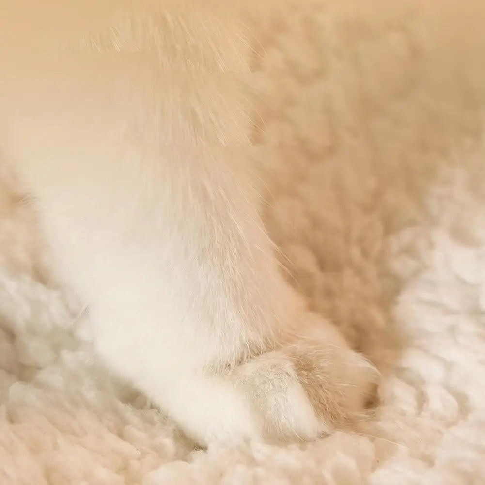 New Creative Pocket Cat Nest Semi-enclosed Pet Sleeping Bag Lambswool PP Cotton Warm And Comfortable Cat Sleeping 44/54cm Bag