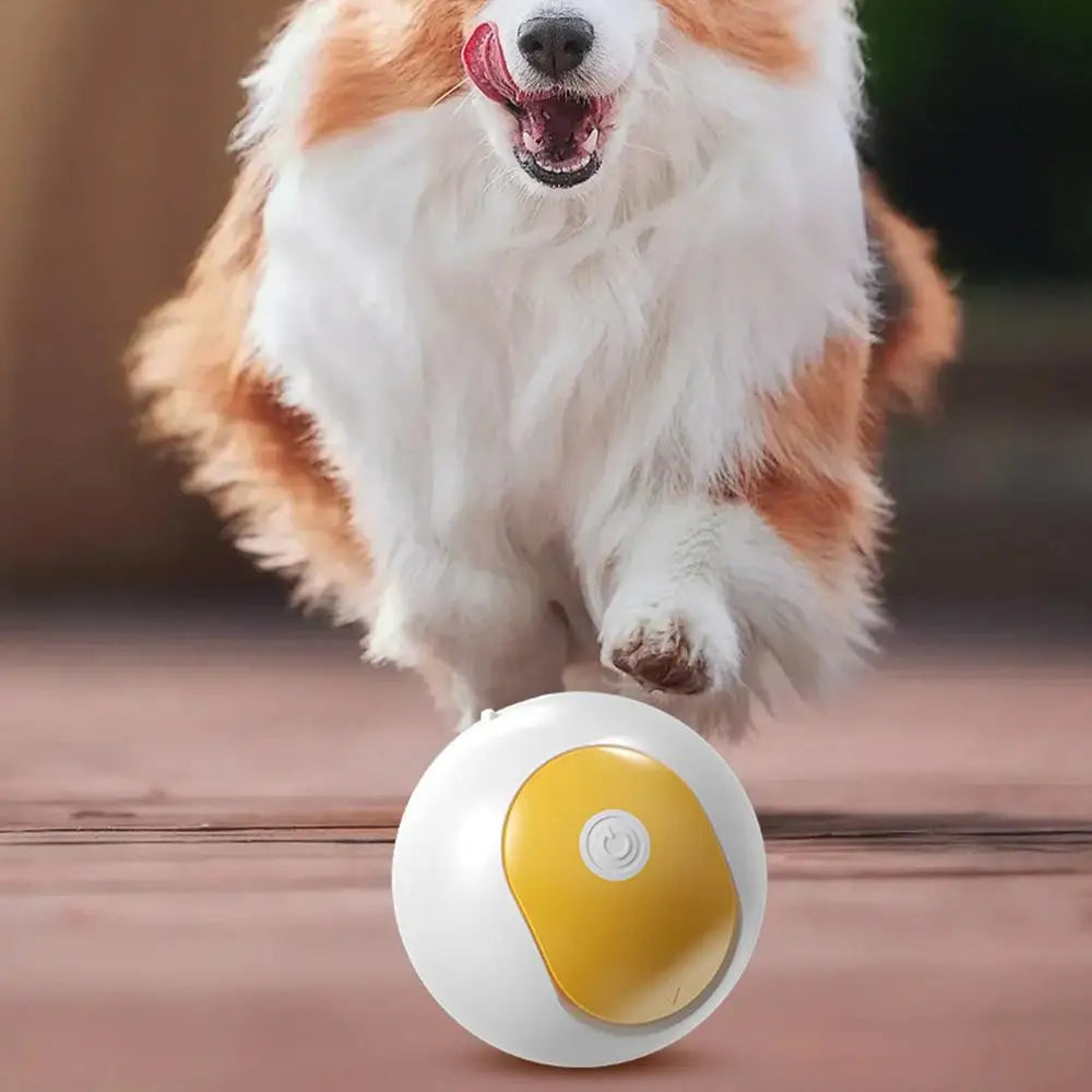 Dog Treat Ball Toy Dog Snack Dispensing Balls Self-entertainment Treat Dispenser Dog Toy Electric For Large Cat Medium Dogs