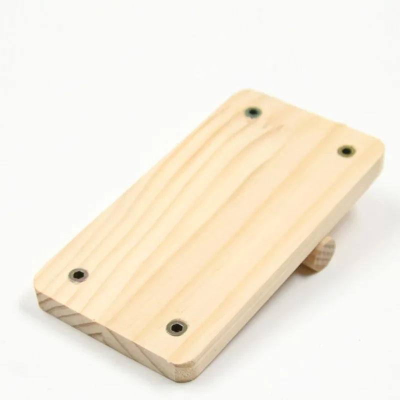 1pc Functional Wooden Hamster House Desk Platform Pet Stand Toy Station Board Pet Products Hamster Cage Golden Bear Toy Supplies