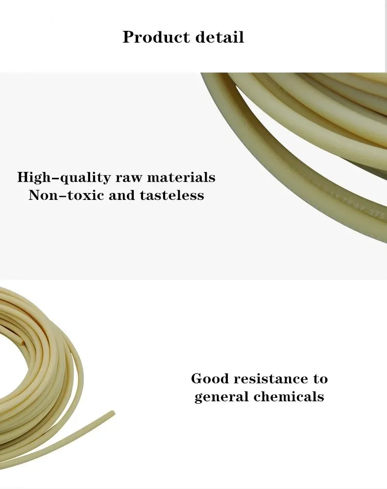 Kamoer High Temperature Chemical Resistance Peristaltic Pump Tube BPT Food Safe, Anti corrosion, Chemicals Tube Multisize шланг