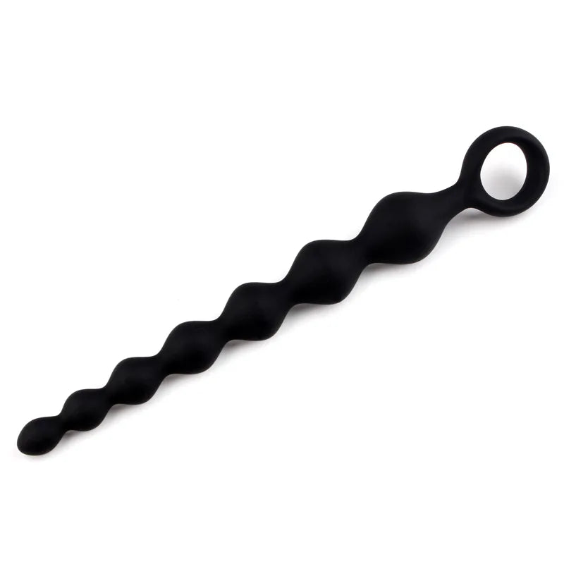 20CM Silicone Anal Beads Prostate Stimulator Ball Butt Plug Anal Plug 18+ Adult Women Men Couple Flirt Gay Erotic SM Sex Toys