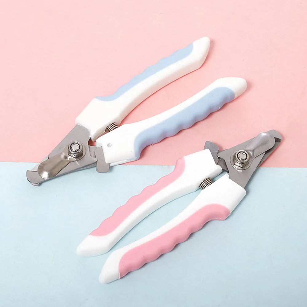 Dog Nail Clippers & Cat Nail Clipper for Small Large Pets Stainless Steel Nailclippers with Safety Guard to Prevent Over-Cutting