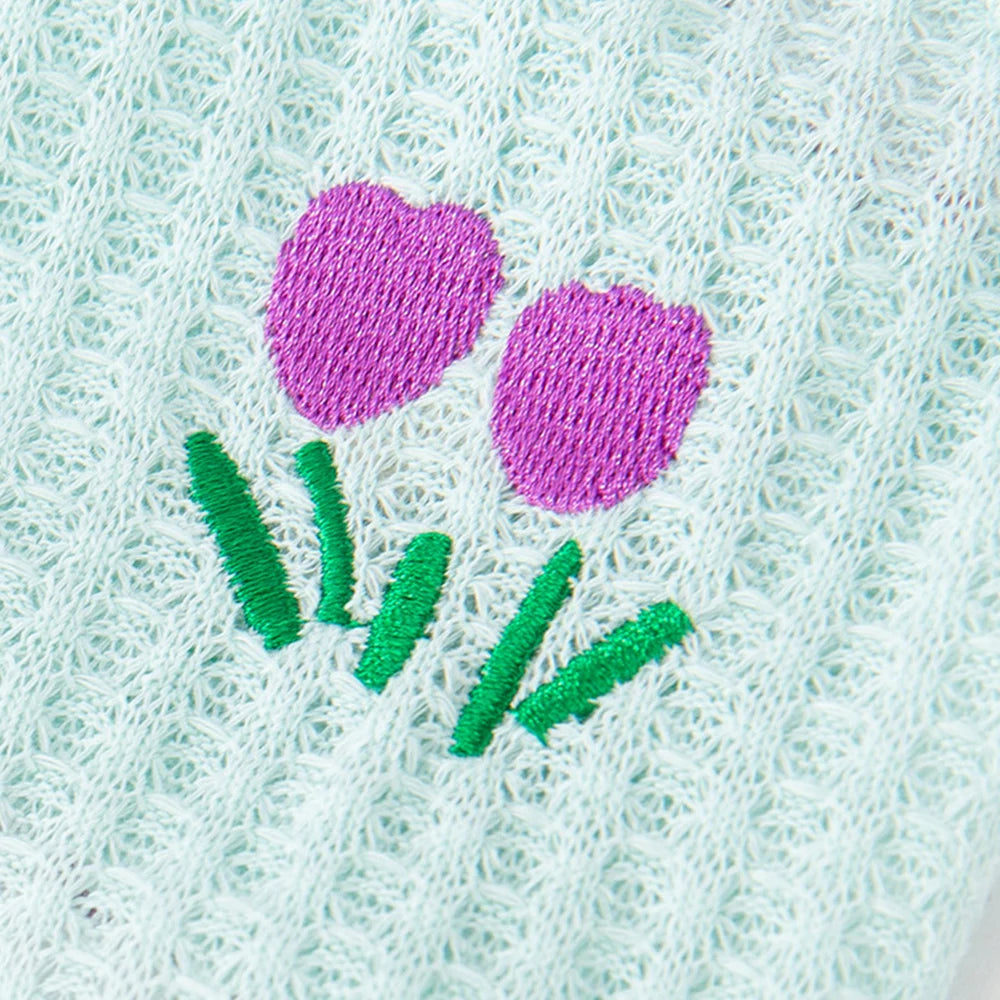 Sweet Puppy Dog Camisole Vest for Small Dogs Summer Pet Clothes Pomeranian Maltese Shirts mascotas Flower Embroidered Clothing