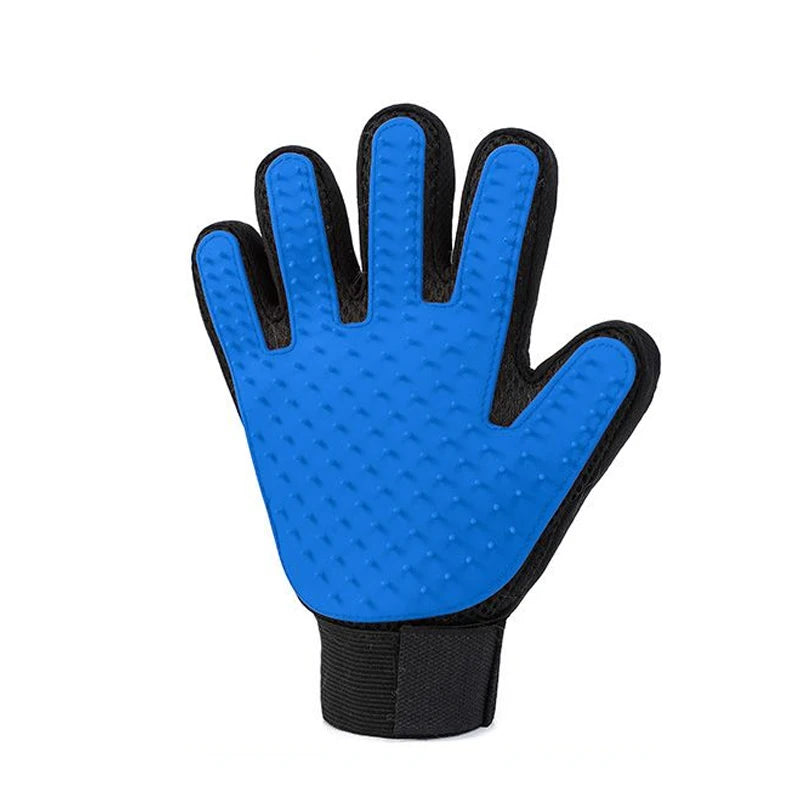 Pet Grooming Glove For Cats Brush Comb Cat Hackle Pet Deshedding Brush Glove For Animal Dog Pet Hair Gloves For Dog Grooming