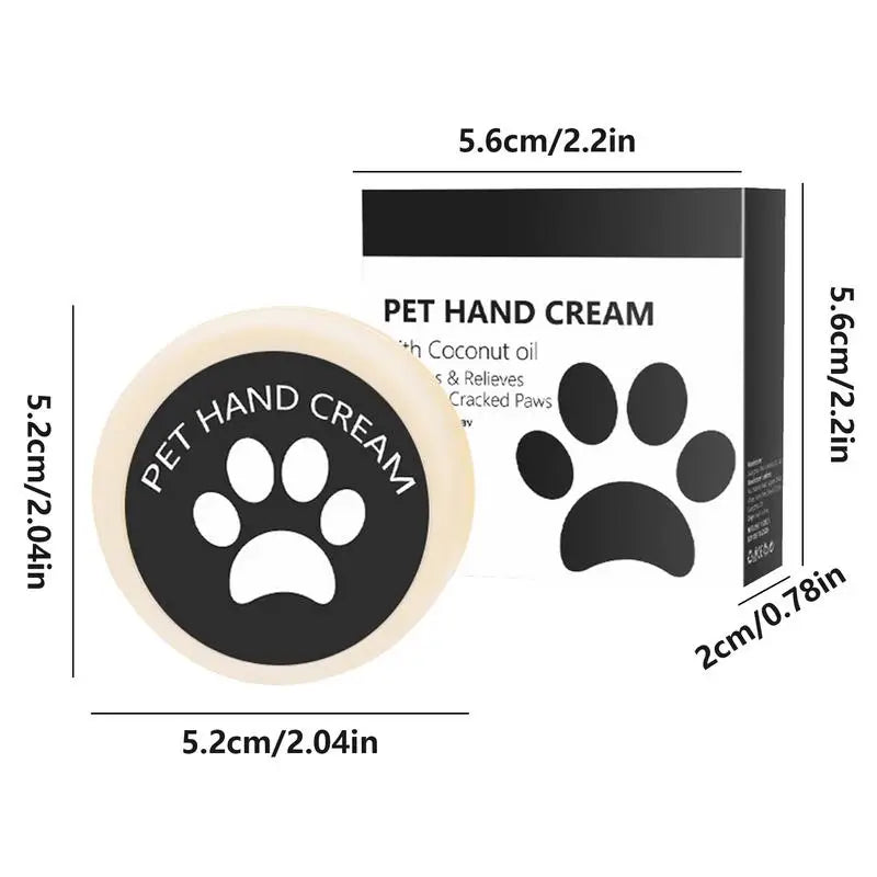 20g Dog Paw Pad Balm Hydrating Natural Puppy Paw Balm Dog Paw Lotion Paw Wax Dog Foot Balm Paw Soother Ointment for Dogs