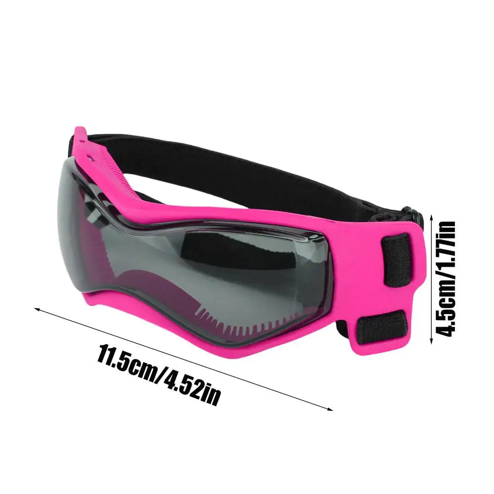 Small Dog Goggles Dog Sunglasses Anti-Fog Goggles PC Lenses Dog Eye Wear Protection Tool For Parties Everyday Activities Travel