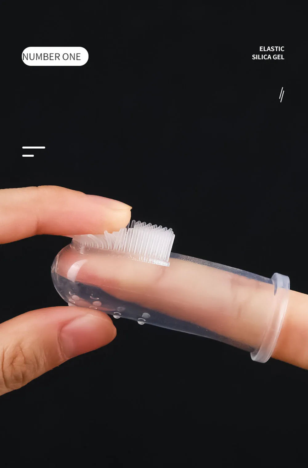 Dog Toothbrush Pet Fingertip Toothbrush for Cat Super Soft Oral Care Toothbrushes Finger Brush for All Pets Tooth Cleaning Brush